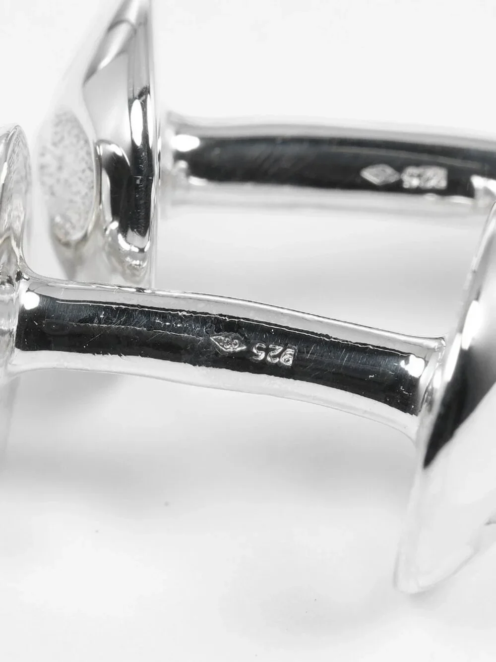 LOUIS VUITTON Buton de Manchette cuffs M65059 crew Silver925 mens